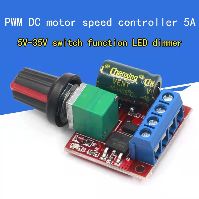 Устройство управления скоростью двигателя 12 В ШИМ модуль 5 Бак-модуль постоянный