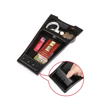 

Car Central console Box storage For Toyota PRIUS 30 2012-2015 PRIUS30 Interior Accessories Box Coin storage BLACK