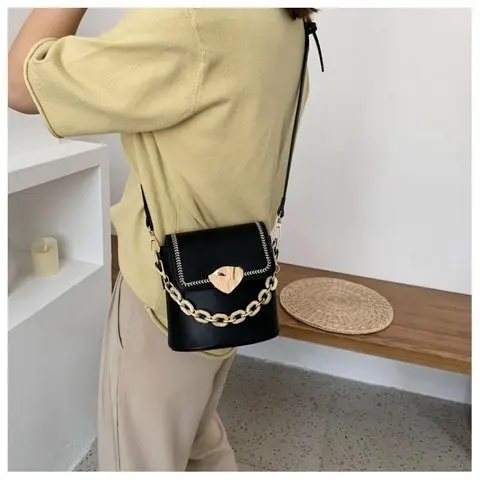 

Candy Color PU Leather Shoulder Messenger Bags For Women 2020 Small Crossbody Bag Travel chain Handbags and Purses