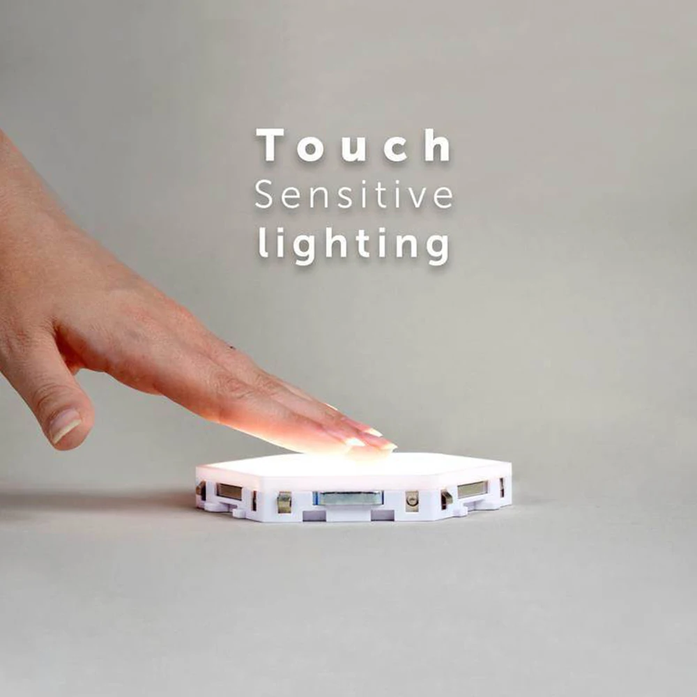  Chirstmas Quantum Lamp Hexagon Lamps Modular Touch Sensitive Lighting LED Night Light Magnetic Hexa - 4000115144936