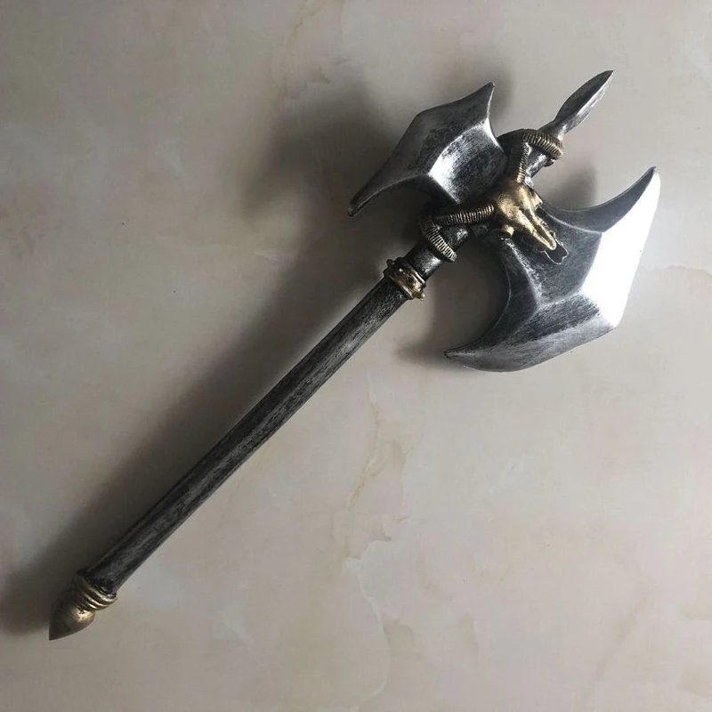 

Cosplay medieval sheep axe prom props PU simulation children's toy weapons