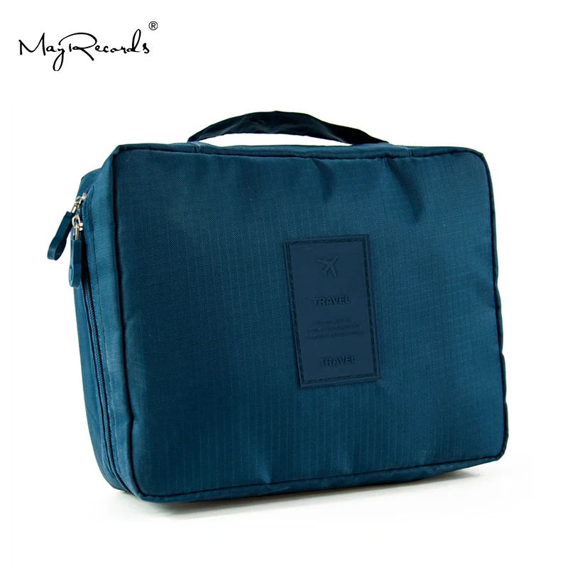 Пурпурно синий Походный аптечка для путешествий сумка дома маленькая