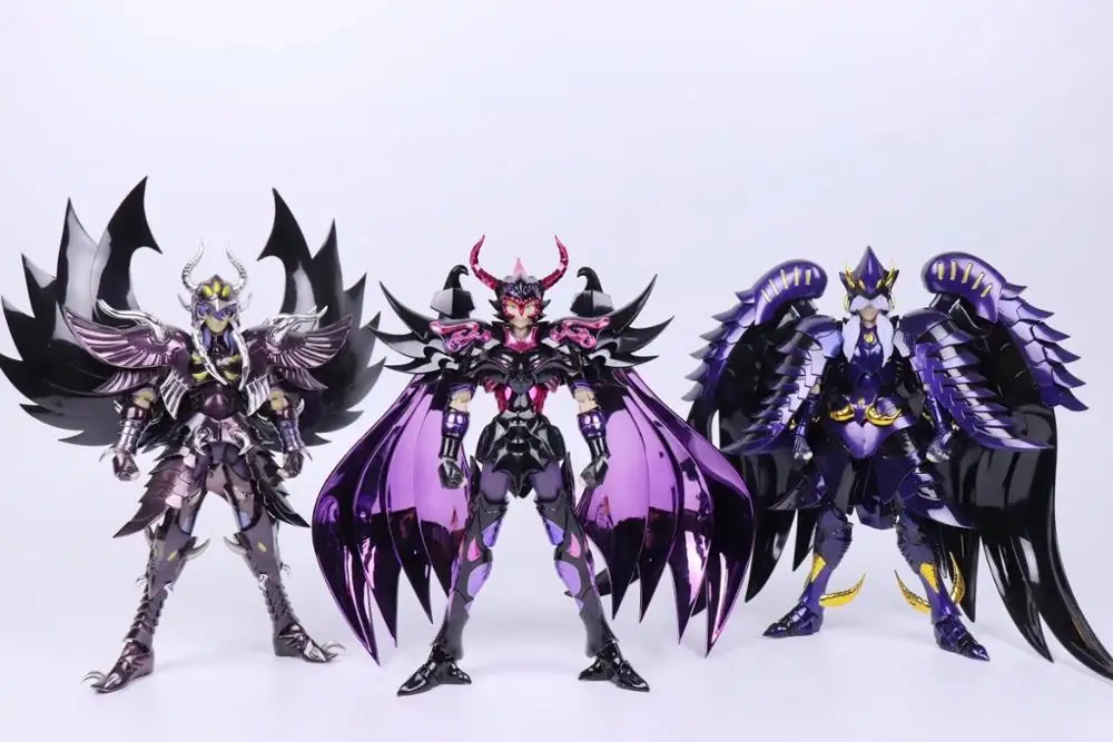 Skup New Arrival chuanshen cs Saint Seiya Specters EX Garuda Aiakos Minos Rhadamanthys figurka tkaniny mit metalowy pancerz