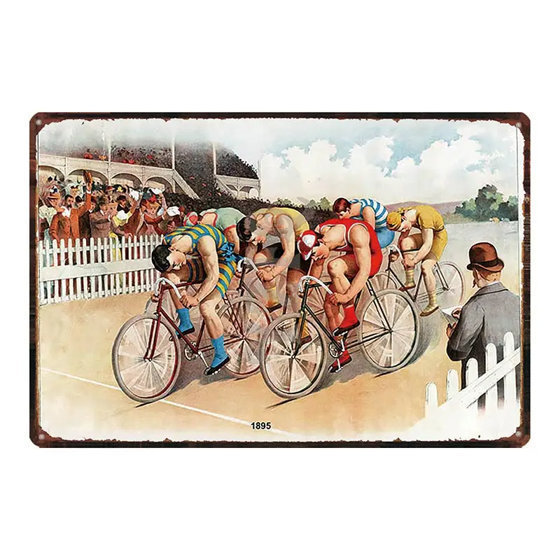 Vintage Motor Oil Tire Sign Shabby Chic Metal Plate For Wall Pub Cafe Garage Home Art Decor Iron Poster Cuadros DU-4486A
