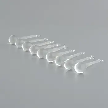 

10x Chandelier Light Drop Pendant Parts Clear Crystal Prisms Home Decor