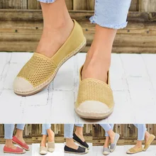 Г., Женская Осенняя модная удобная обувь на плоской подошве женская летняя повседневная простая обувь с круглым носком на платформе с сетчатым верхом лоферы