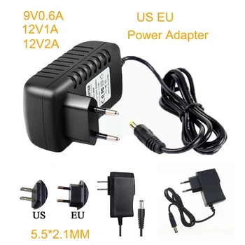 

Cheapest 9V 0.6A 12V 1A 2A 2.5A AC Volt DC Power Adapter Supply EU US Plug Charger Monitor Regulation Charger Adaptor Supply