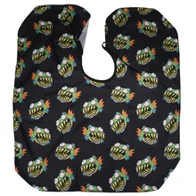 Детские парикмахерские Обёрточная бумага накидка для стрижки волос, Водонепроницаемый ткань накидка для салона, парикмахерской парикмахерские фартуки для стрижки Волос Накидки