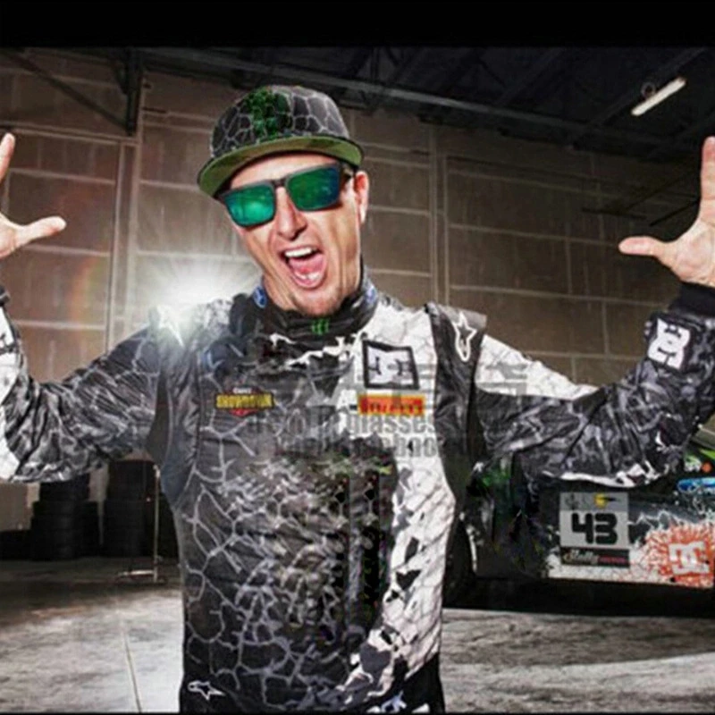 Солнцезащитные очки с надписью ken block для мужчин и женщин | Аксессуары одежды