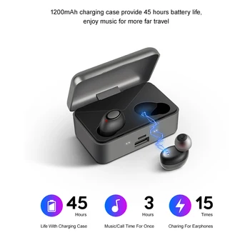 

FLUXMOB TWS headphone Wireless HIFI Earphone Bluetooth 5.0 in-ear Earbuds Sport Headset For charging all smart phone