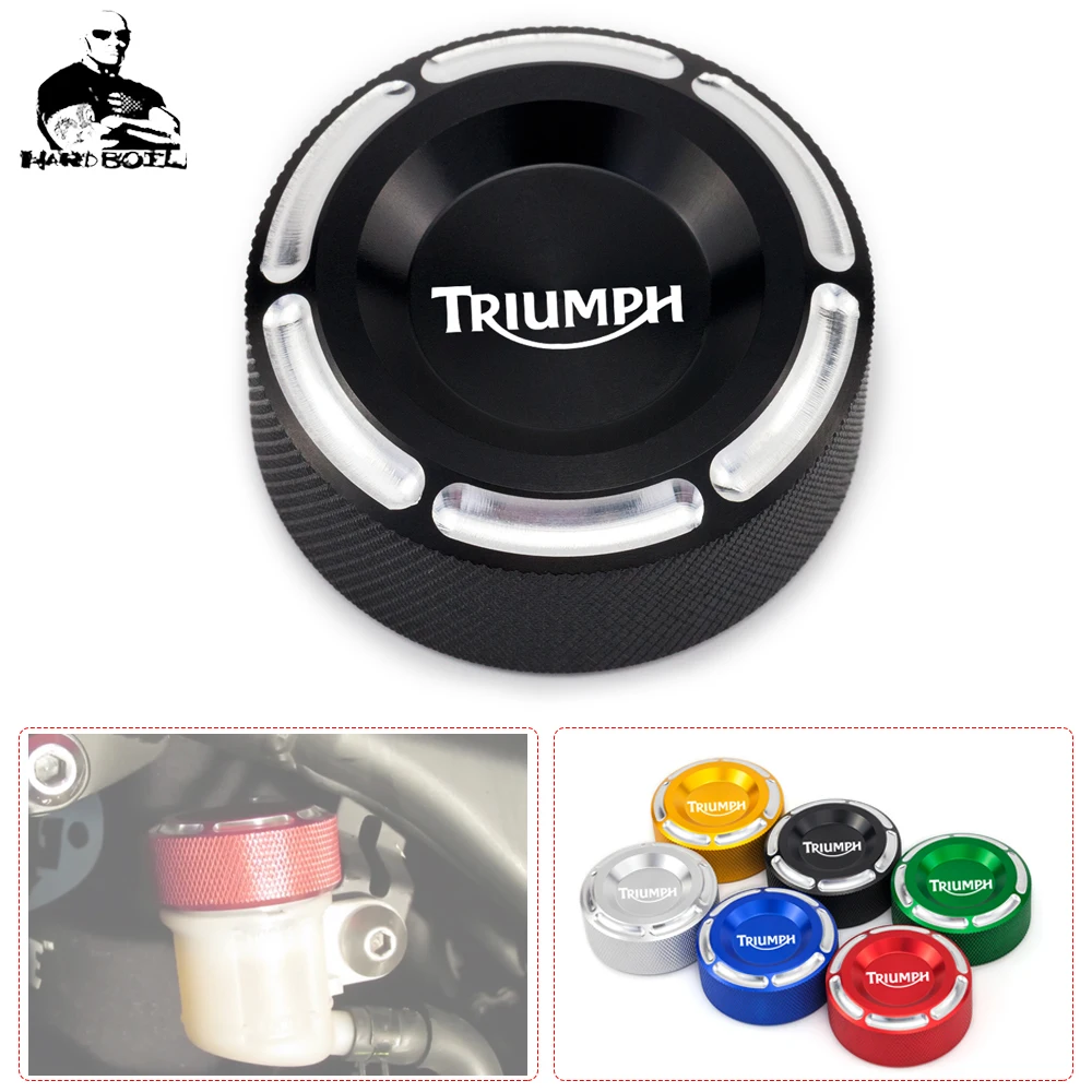 Аксессуары для мотоциклов CNC крышки заднего тормозного резервуара TRIUMPH DAYTONA 675 /675 R