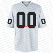 На заказ Окленд быстросохнущие гибкие короткие футболки дешевый футбольный трикотаж для мужчин женщин Молодежный Размер S-4XL