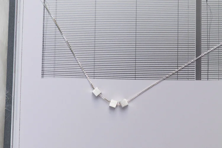 Kindey Bijoux Новое поступление серебряные бусины 925 пробы ожерелья для женщин длинные ожерелья Подвески Воротник подарки для девочек