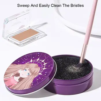 

Quickly & Easily Dry Makeup Brush Cleaner Sponge Clean Makeup Brushes For Brushes Makeup Sponge Cleaners