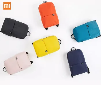 

New Xiaomi Mijia 20L Backpack Bag Storage Water Repellent Light Bag Person Color Backbag Mi Portable Bag for Women Men Outdoor