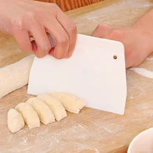 13,5 см* 9,3 см 2шт DIY высококачественный скребок для выпечки нож для масла пластиковый резак для теста для торта кухонные принадлежности для выпечки