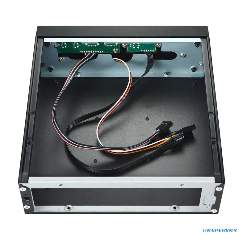 Mini-ITX Tower Case FH06 HTPC with 2 x USB2.0 Port Black 8.07x7.48x2.36in | Компьютеры и офис
