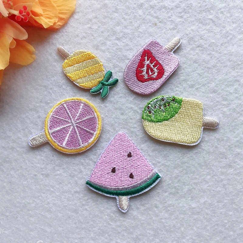 Mix Bags DIY Embroidered Sew Iron On Patches Badge Fabric Applique Sticker Craft