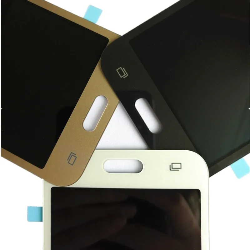 Замена супер AMOLED lcd s для samsung Galaxy J2 J200 J200F J200H lcd сенсорный экран дигитайзер сборка наклейка