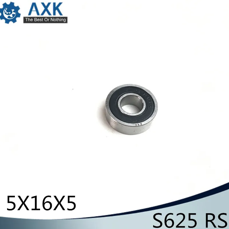 Bearings 625 ( 1 PC)  440C Stainless Steel Rings With Si3N4 Ceramic Balls Bearing S625
