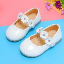 Children Shoes Girl Fashional Princess Soild Bowknot Dance Anti-slip Toddler High-quality Casual Shoes for Baby girl 1 year old