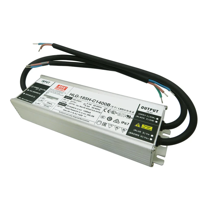 MEAN WELL LPC-60-1400 HLG-185H-C1400B драйвер питания для Cree CXB3590 светодиодный