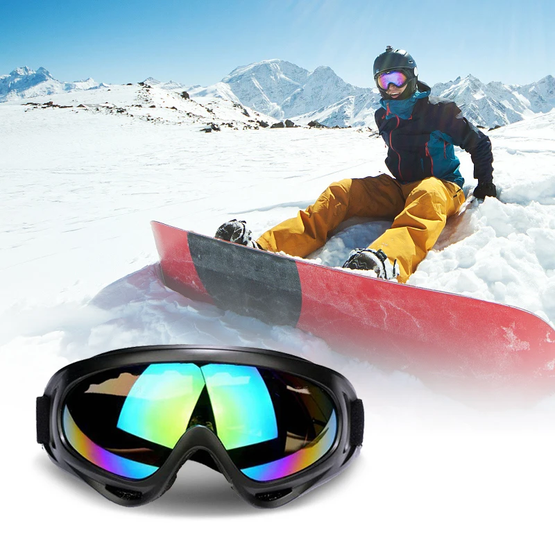 1pcs Winter Ski Snowboard Goggles Mountain Skiing Eyewear Glasses Outdoor Sports Snowmobile Moto Cycling Sunglasses Anti-fog Ski 1pcs Winter Ski Snowboard Goggles Mountain Skiing Eyewear Glasses Outdoor Sports Snowmobile Moto Cycling Sunglasses Anti-fog Ski