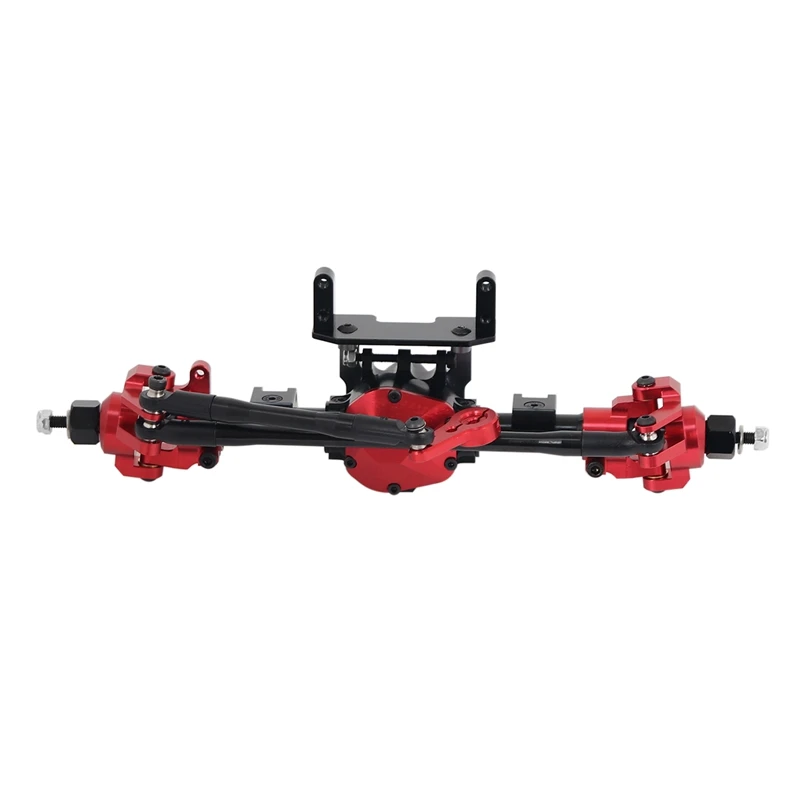 

RC Car CNC Metal Front Axle with Protector for 1:10 RC Crawler Car Axial SCX10 II 90046 90047