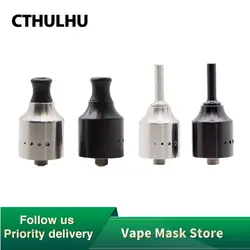 Оригинальный Cthulhu 1928 MTL RDA одинарный катушка RDA 22 мм Диаметр с куполом верхней крышки и BF Pin для Squonker MODs E-cig Vape танк