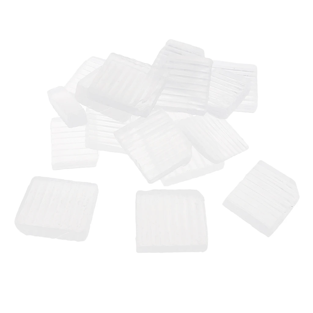 Organic Clear Glycerin Soap Base Melt&Pour All Natural Bar for DIY Handmade Soaps Raw Material Craft Making Supply 1KG 18x30x4cm