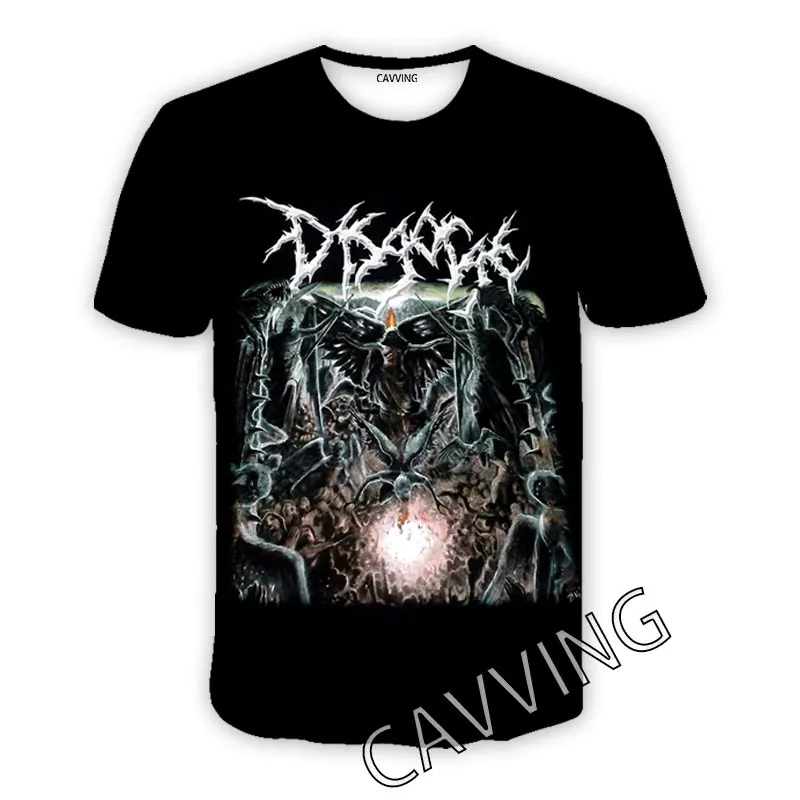 CAVVING 3D Printed  DISGORGE ROCK  Casual T-shirts  Hip Hop Tee Shirts Harajuku Styles Tops Clothing for Men/women 3