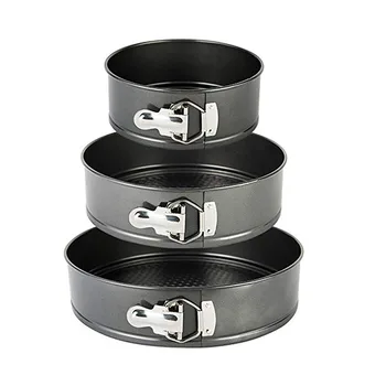 

New Bakeware Mold Oven Tray Tools Cake Mold Removable Cake Pan Non-stick Round Dishes Molds Baking Tray 4/7/9 Inch 100pcs