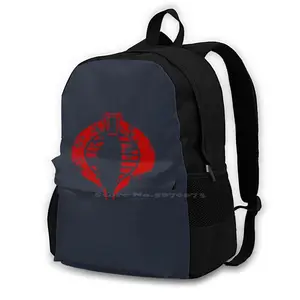 Image for Gi Joe Shock Trooper Distressed Logo Backpack For  