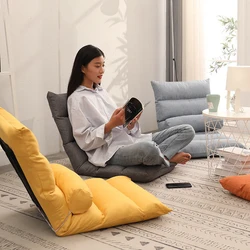 Silla reclinable informal, tumbona plegable, muebles de dormitorio y balcón