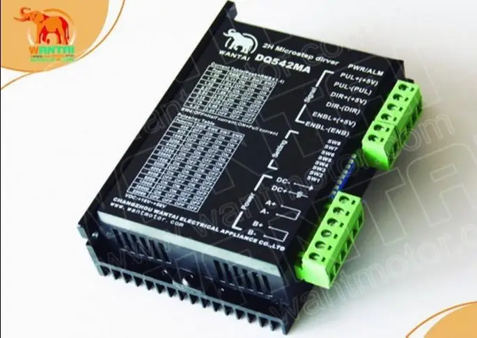 Драйвер шагового двигателя CNC DQ542MA 4.2A/ 18V-50V /128 Micro для 42 57 Series Motor | Электроника