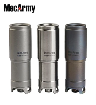 

MecArmy X1S Titanium 130 Lumens Rechargeable Super Micro-Size IPX8 Waterproof Keychain Flashlight