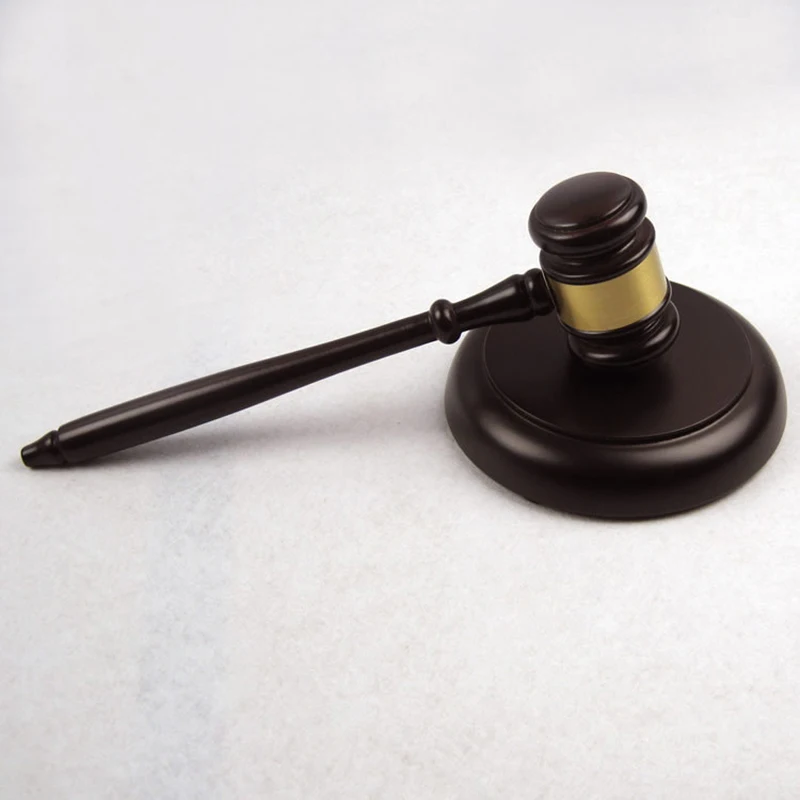 Горячий деревянный молоток и круглый блок набор ручной работы деревянный молоток с блоком для защитника, аукциона