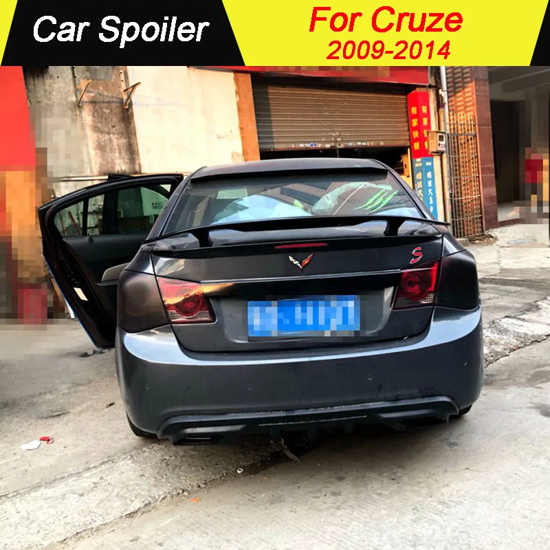 

For Chevrolet Cruze 2009 2010 2011 2012 2013 2014 ABS Material LED LAMP Primer Color Car Tail Wing Decoration Rear trunk Spoiler