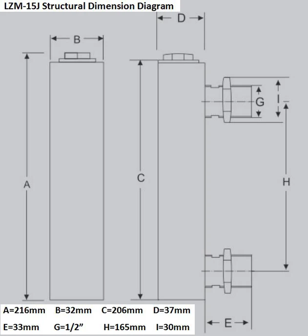 LZM-15J-结构尺寸