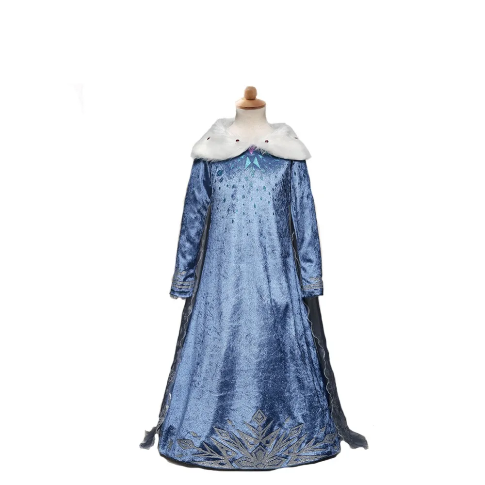 Olaf's Frozen Adventure костюм для косплея рождественское платье одежда замороженная Королева Эльза аиса Принцесса Анна платье
