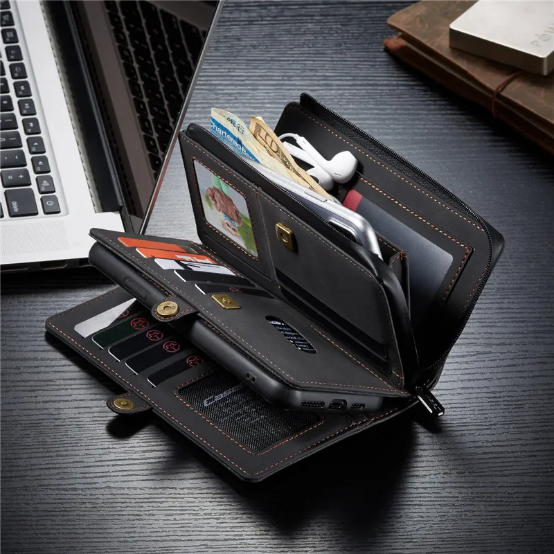 Purse Leather Case for iPhone 11 Pro XS Max XR X SE 2020 8 7 Wallet Card Cover For Samsung S20 Ultra Note 10 Plus A51 A71 Coque Purse Leather Case for iPhone 11 Pro XS Max XR X SE 2020 8 7 Wallet Card Cover For Samsung S20 Ultra Note 10 Plus A51 A71 Coque
