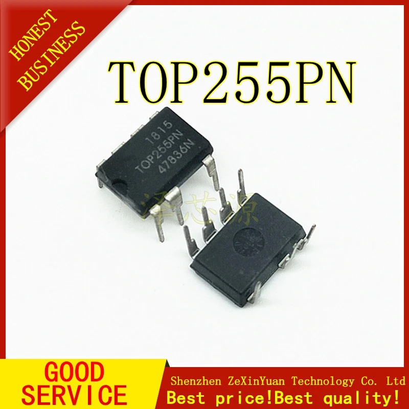 50 шт./лот TOP255PN TOP255PG DIP-7 на