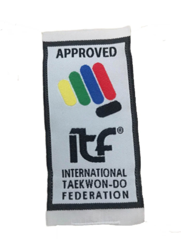 ITF Emblems Belts Label for Taekwondo Kimono Uniform