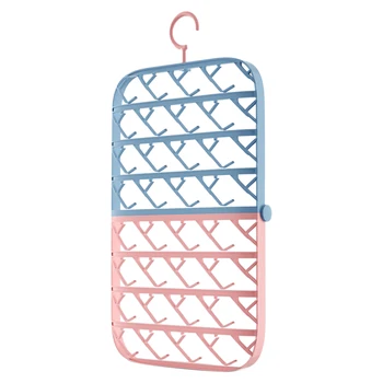 

Socks Drying Rack Multifunction Anti Fall Underwear Storage Space Saving Shelf Balconys Bathroom Folding Hanger Holder Household