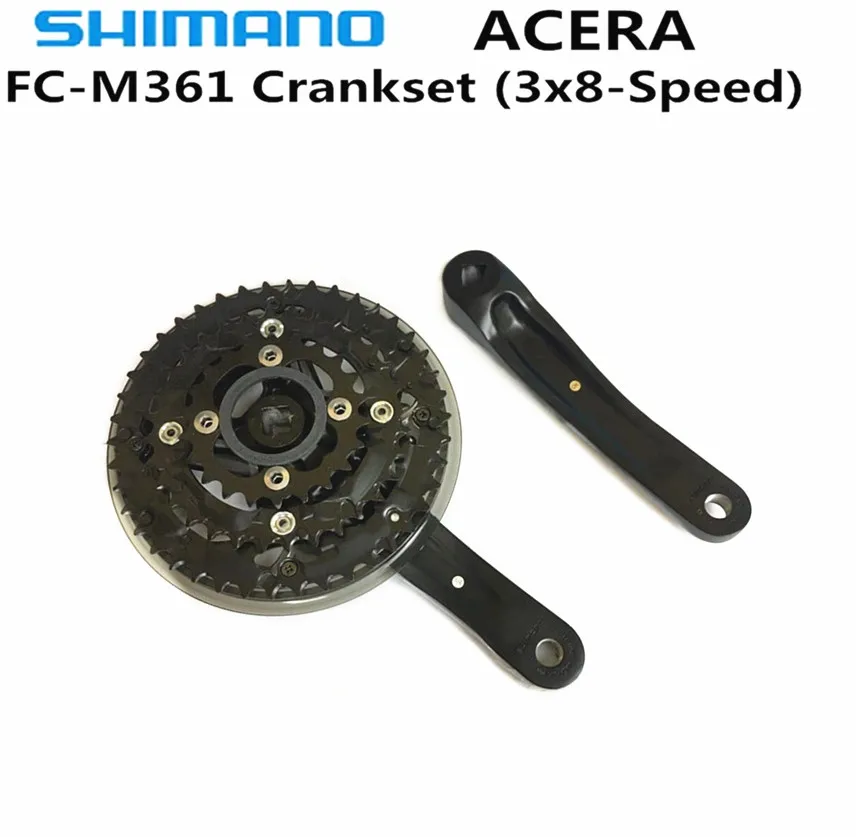 SHIMANO ACERA FC-M361 MTB велосипедный шатун 3x8-Speed 42-32-22T 175 мм шатун для горного велосипеда