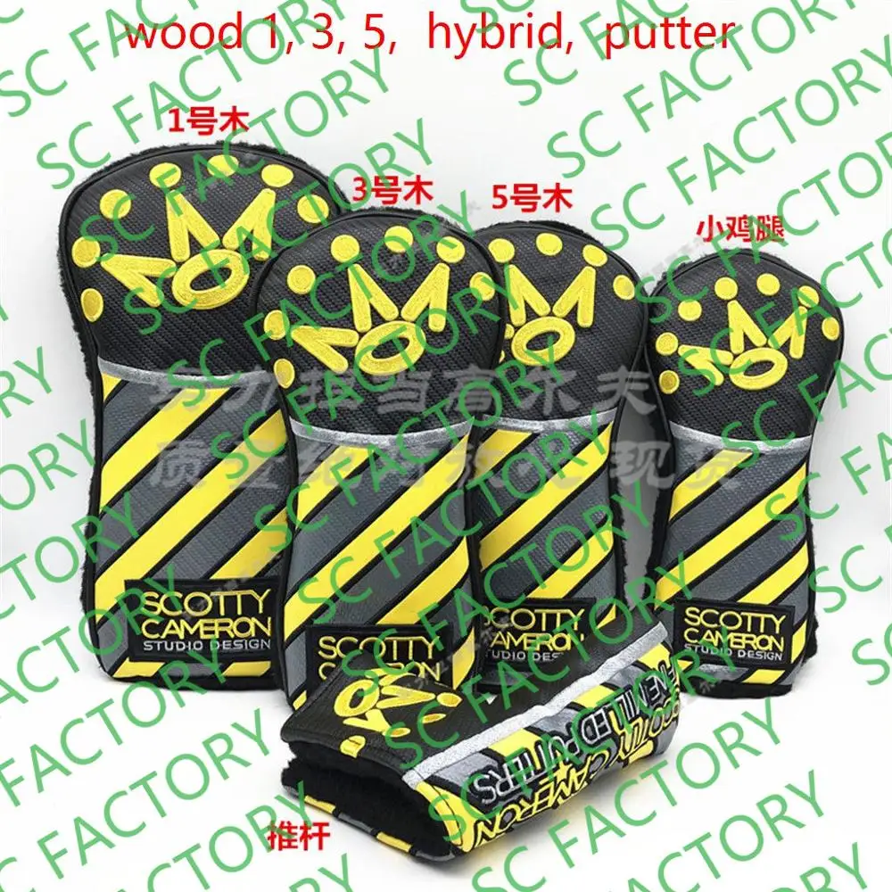 TlTLElST CROWN scotty wood гибридные головные уборы Тур магазин Камерон дизайн Скотти шпаттер на заказ головной убор Гольф шпаттер - Цвет: 13