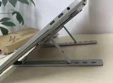 CABLETIME-soporte portátil plegable de aleación de aluminio para portátil, soporte de aleación para Notebook, Macbook, Dell, iPad, tableta, C387