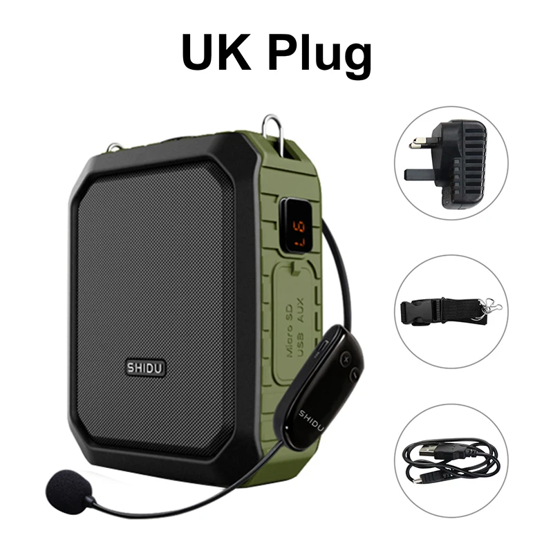 شيدو سماعة بلوتوث لاسلكية محمولة 18 وات مضخم صوت م...