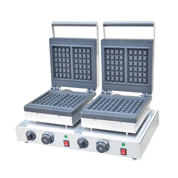 

FY-2210-2 2 Square Waffle Commercial Waffle Maker Machine Waffle Baker Waffle Making Machine