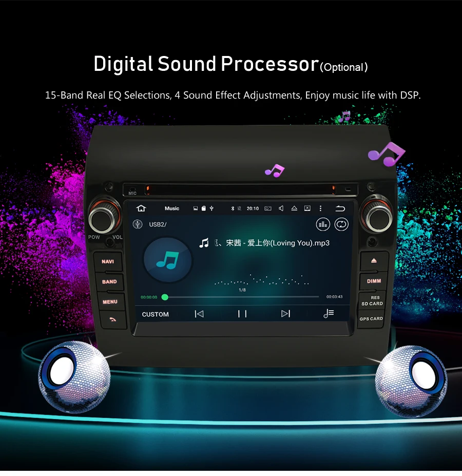 Perfect Android 9.0 Car DVD Player GPS Navigation Multimedia Stereo For Fiat Ducato 2008-2015 Citroen Jumper Peugeot Boxer WIFI Radio 12